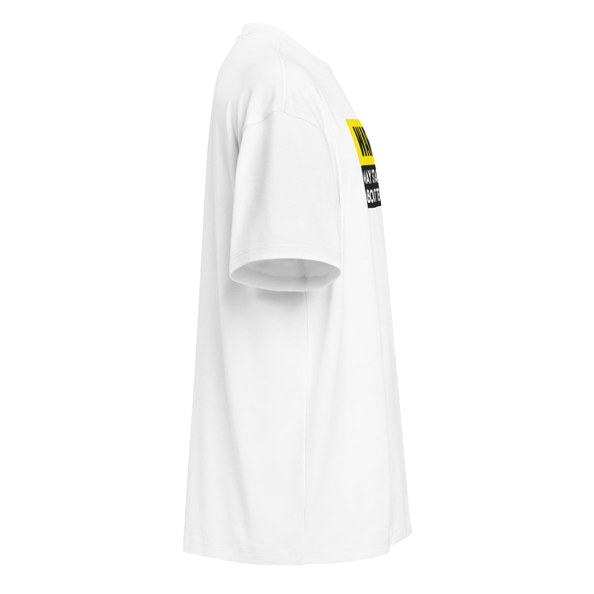 Warning: May Start Talking About Technology - Men’s box tee