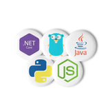 Backend - Set of pin buttons