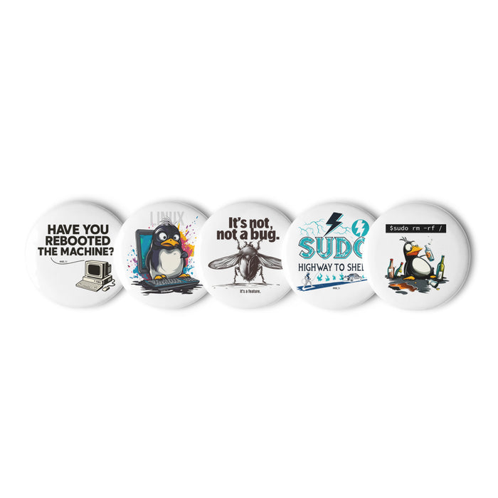 I.T - Set of pin buttons