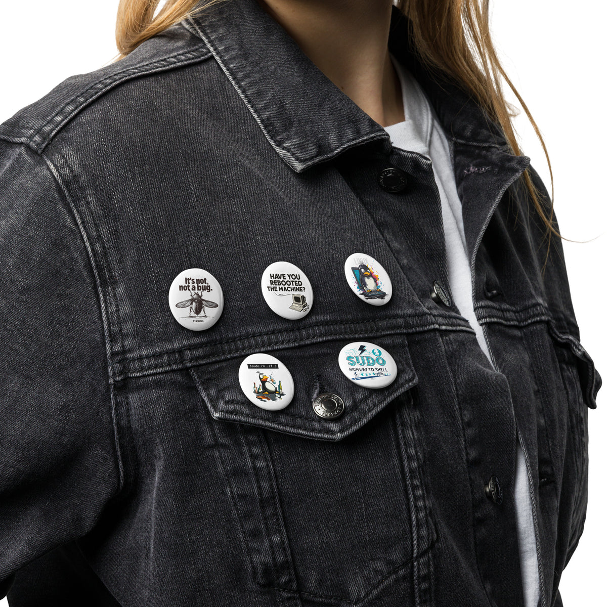 I.T - Set of pin buttons