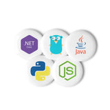 Backend - Set of pin buttons
