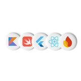 Mobile - Set of pin buttons