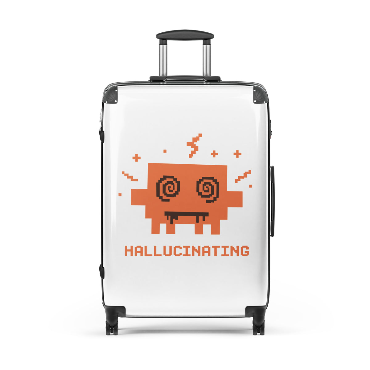 Claude Hallucinating - Hard-shell suitcase