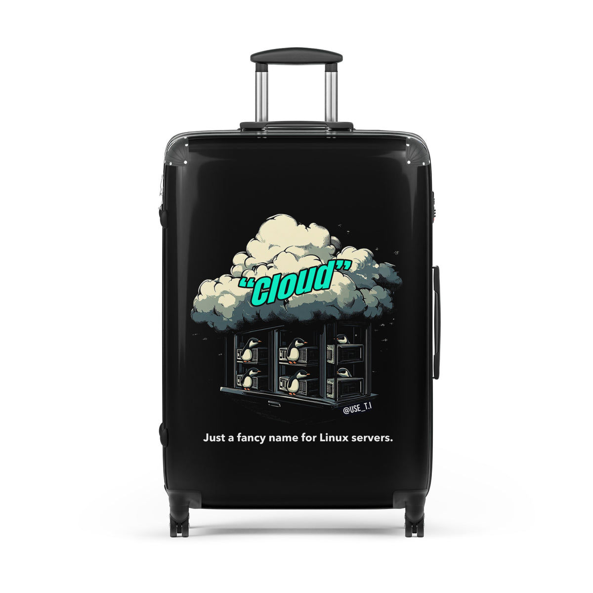 Cloud Is Just a Bunch of Linux Servers - Hard-shell suitcase