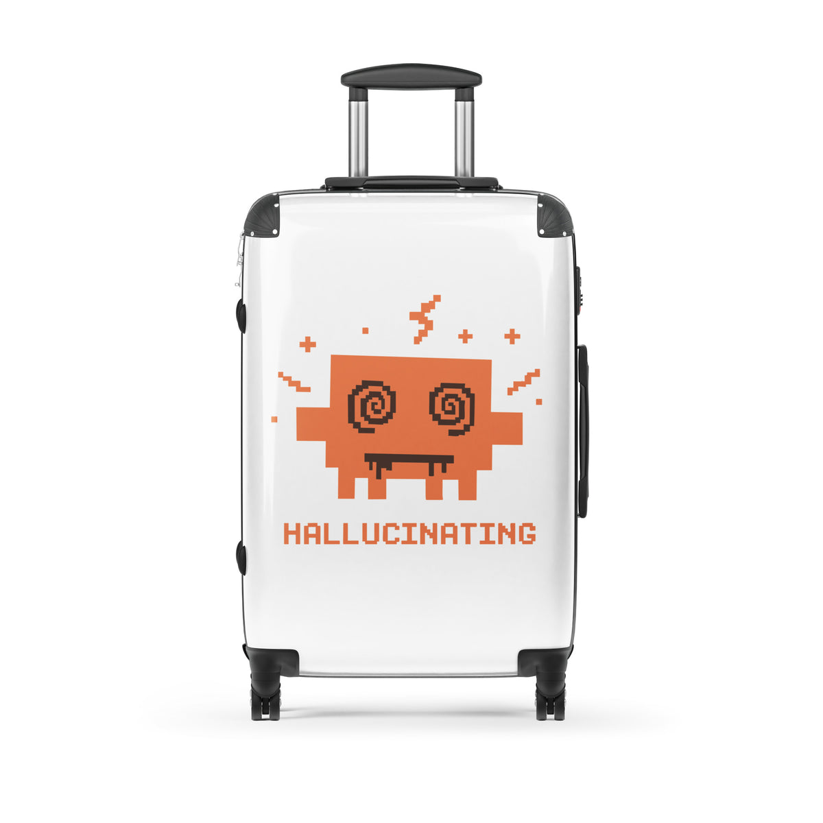 Claude Hallucinating - Hard-shell suitcase