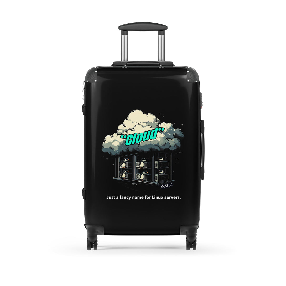 Cloud Is Just a Bunch of Linux Servers - Hard-shell suitcase