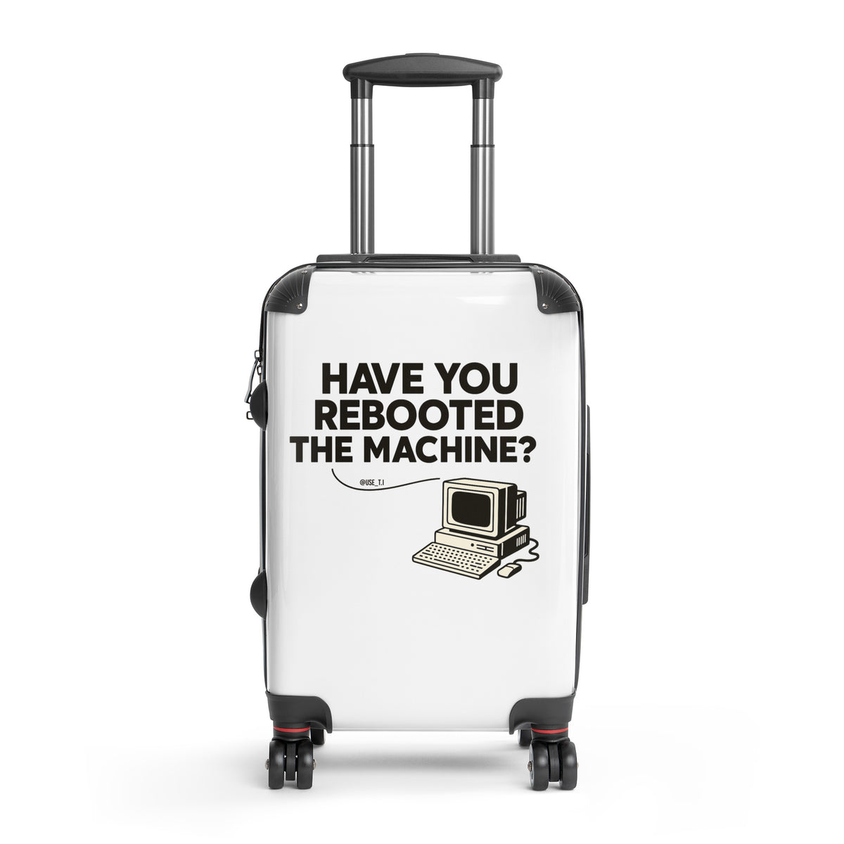 Have You Rebooted The Machine? - Hard-shell suitcase