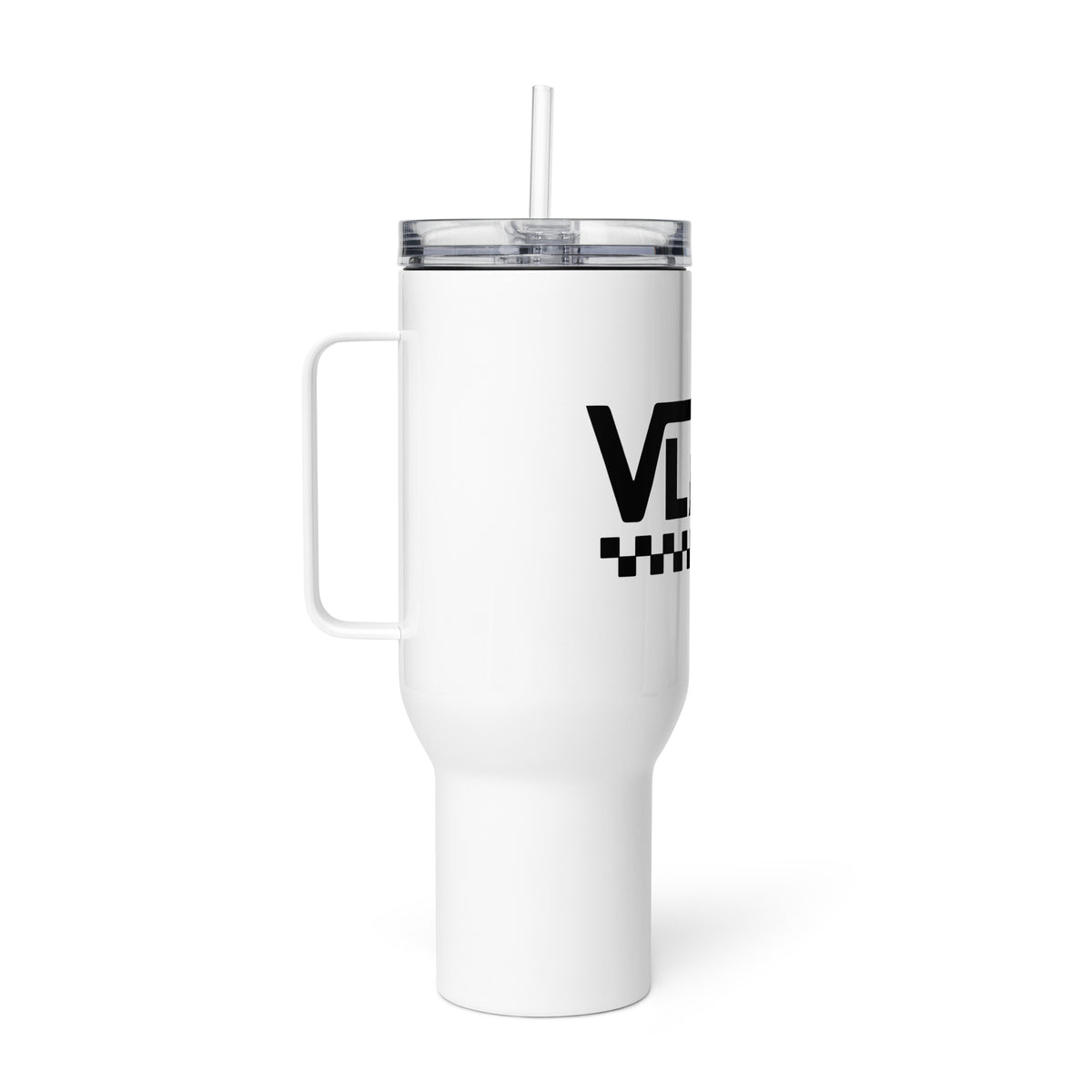 VLANs - Travel mug with a handle