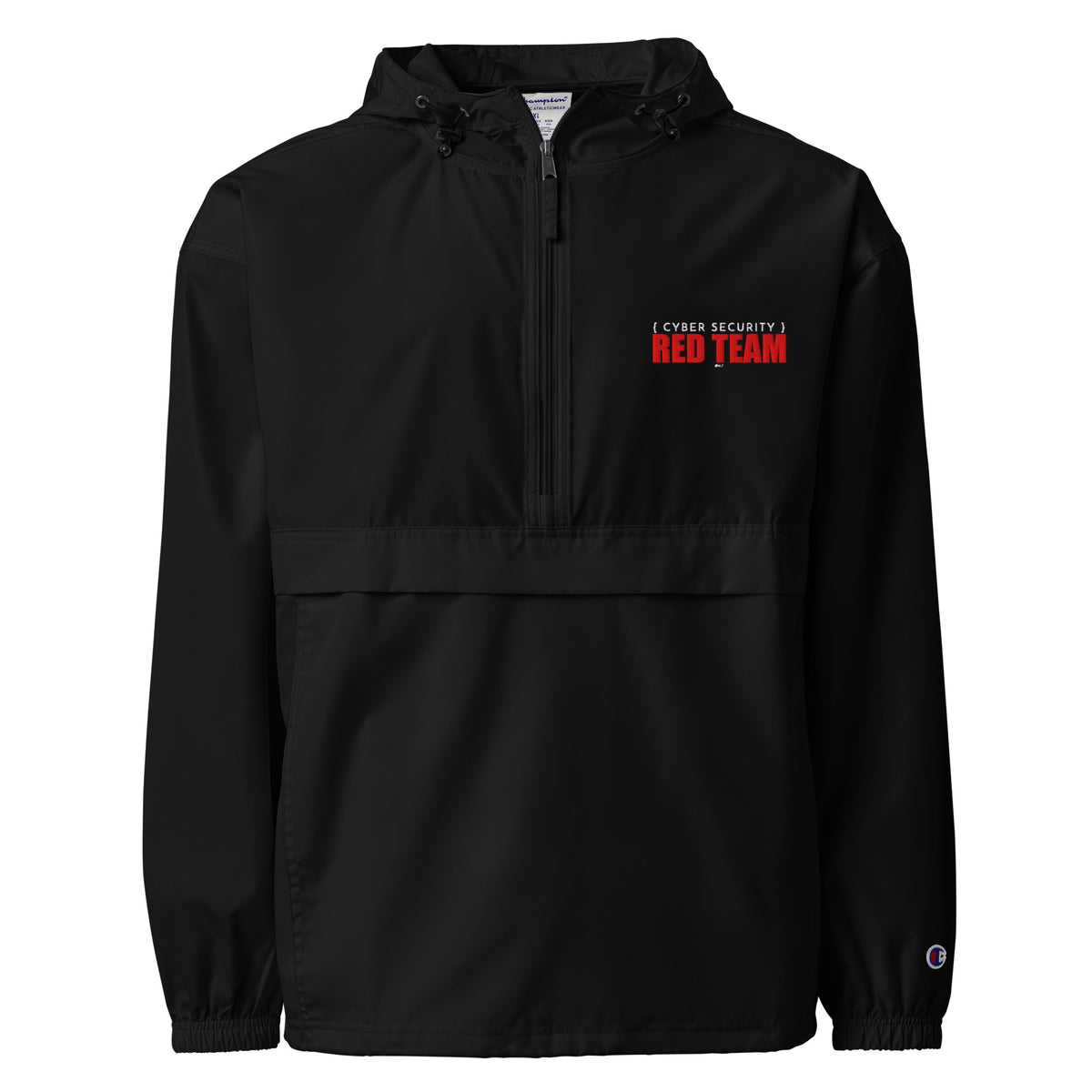 Cyber Security Red Team  - Embroidered Champion Packable Jacket