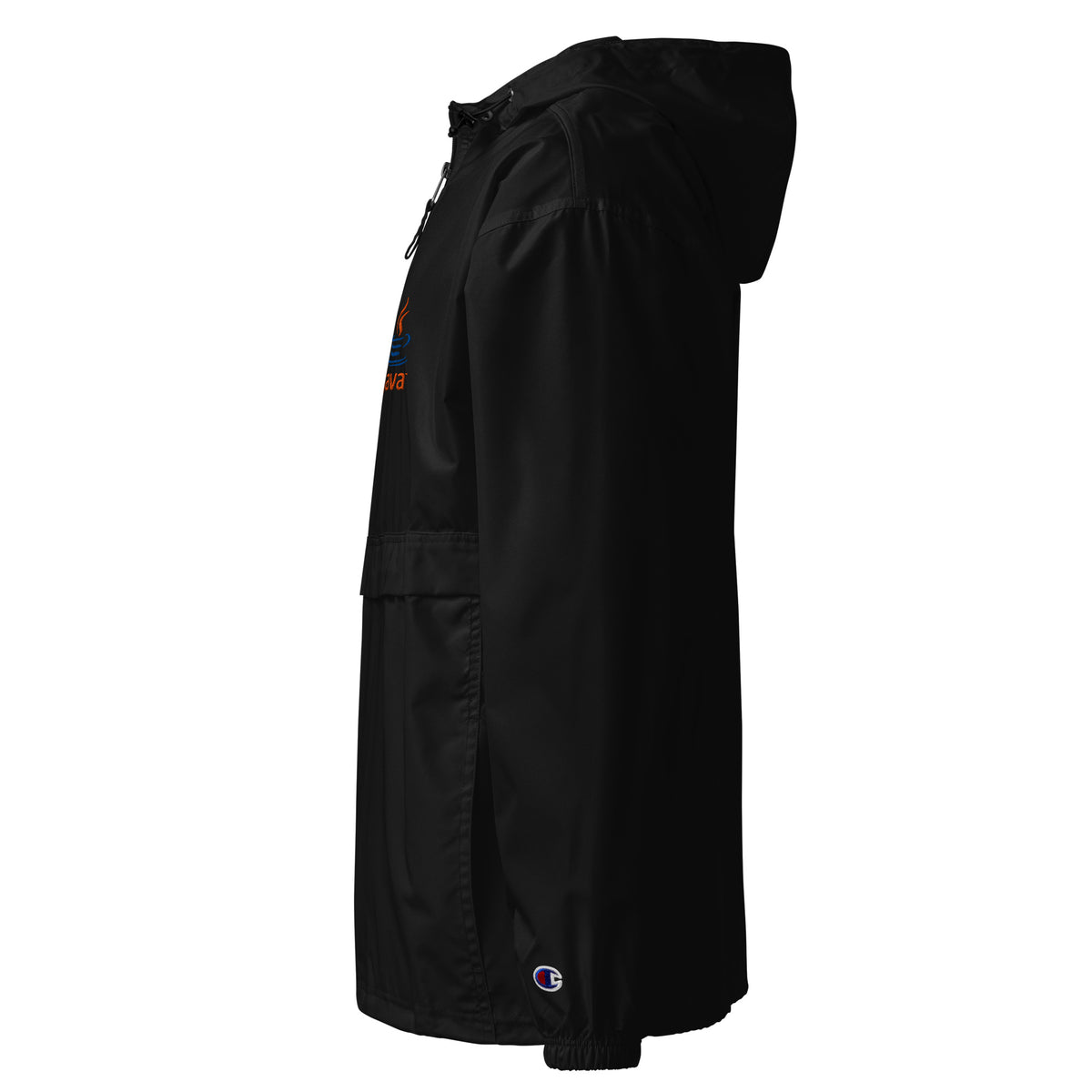 Java Logo - Embroidered Champion Packable Jacket