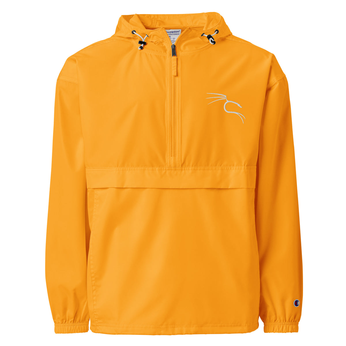 Kali Linux Logo - Embroidered Champion Packable Jacket
