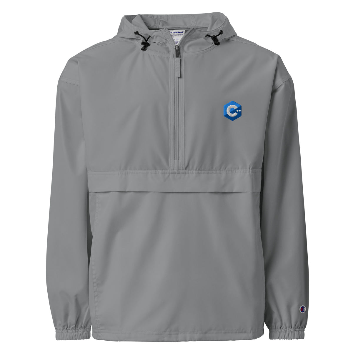 C++ Logo - Embroidered Champion Packable Jacket