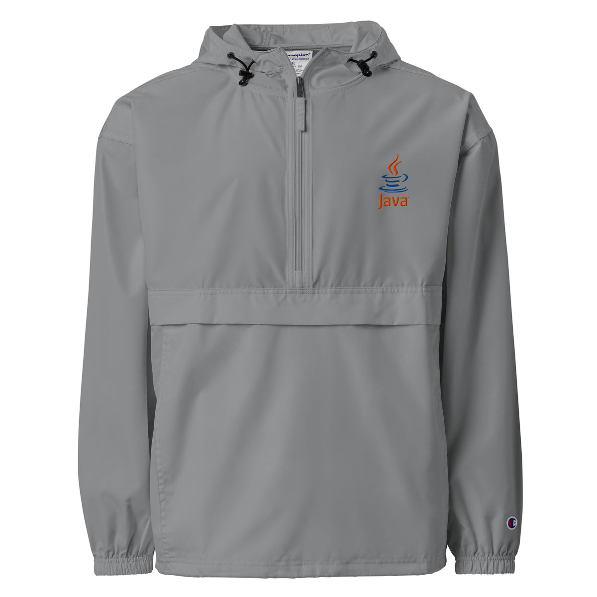 Java Logo - Embroidered Champion Packable Jacket
