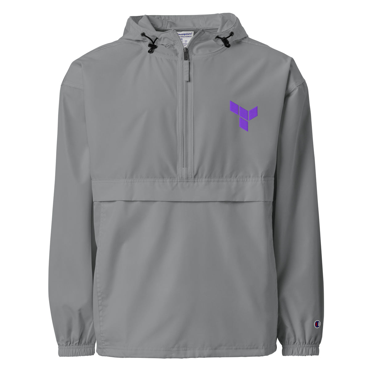 Terraform Logo - Embroidered Champion Packable Jacket