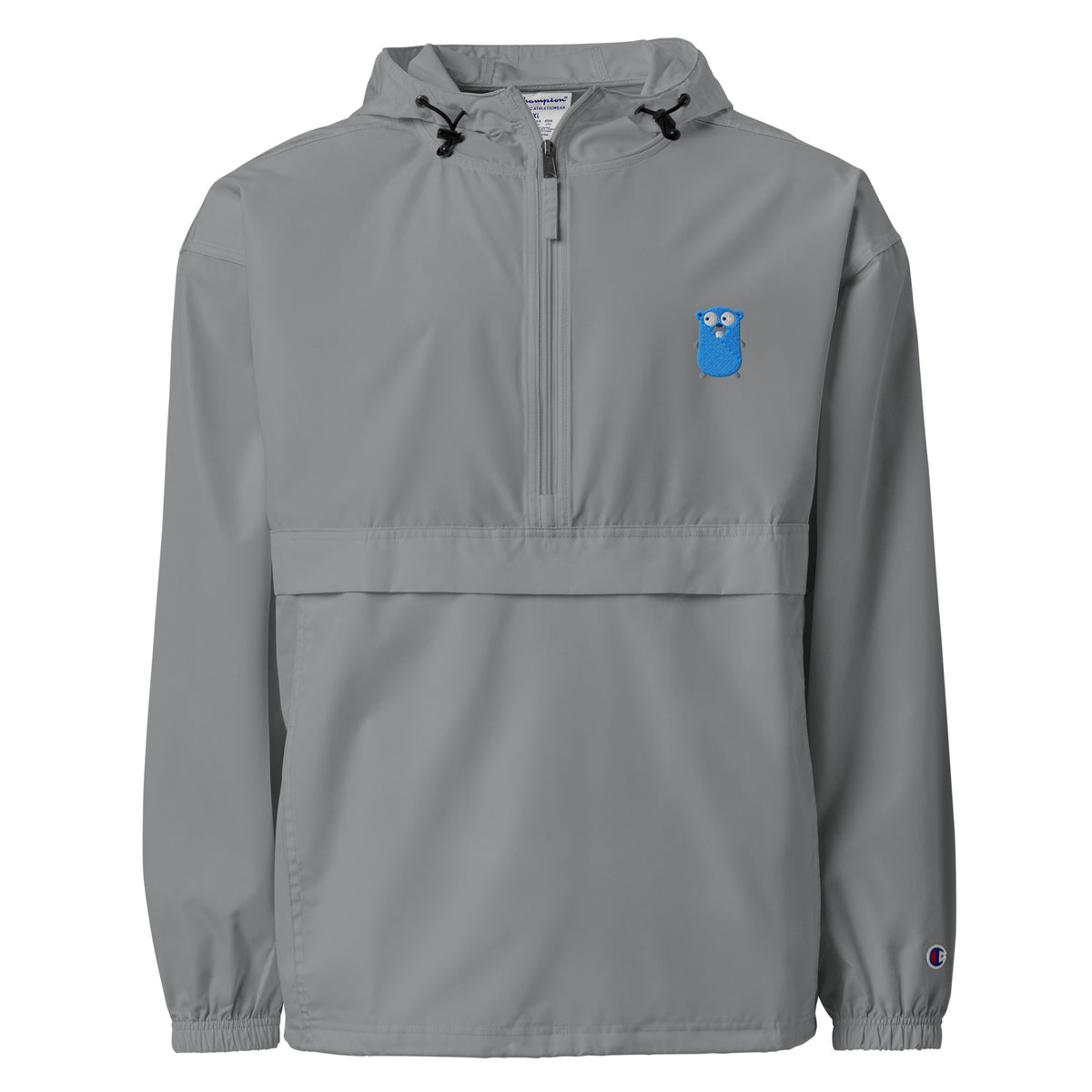 Golang Logo - Embroidered Champion Packable Jacket