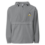Tux Linux Logo - Embroidered Champion Packable Jacket
