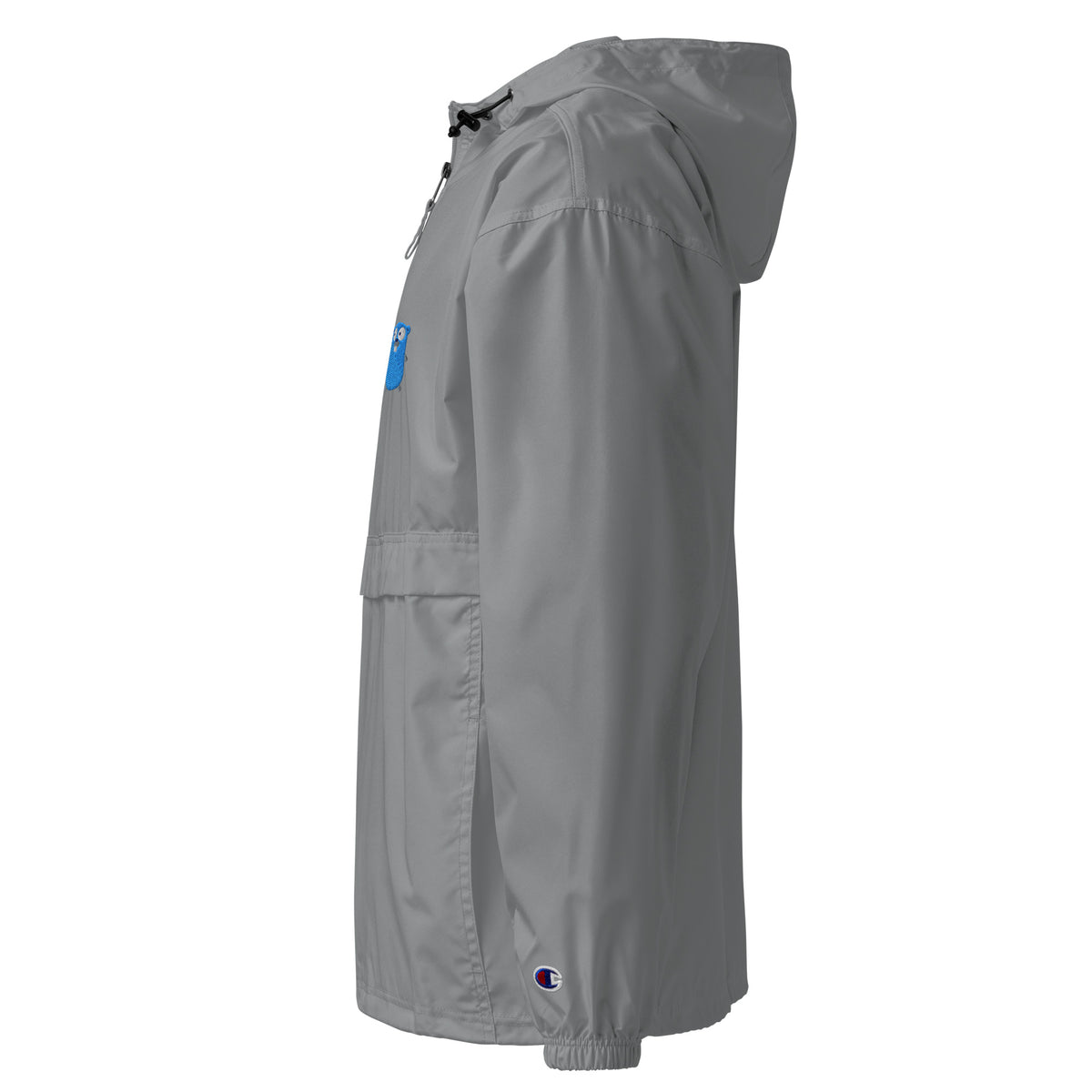 Golang Logo - Embroidered Champion Packable Jacket