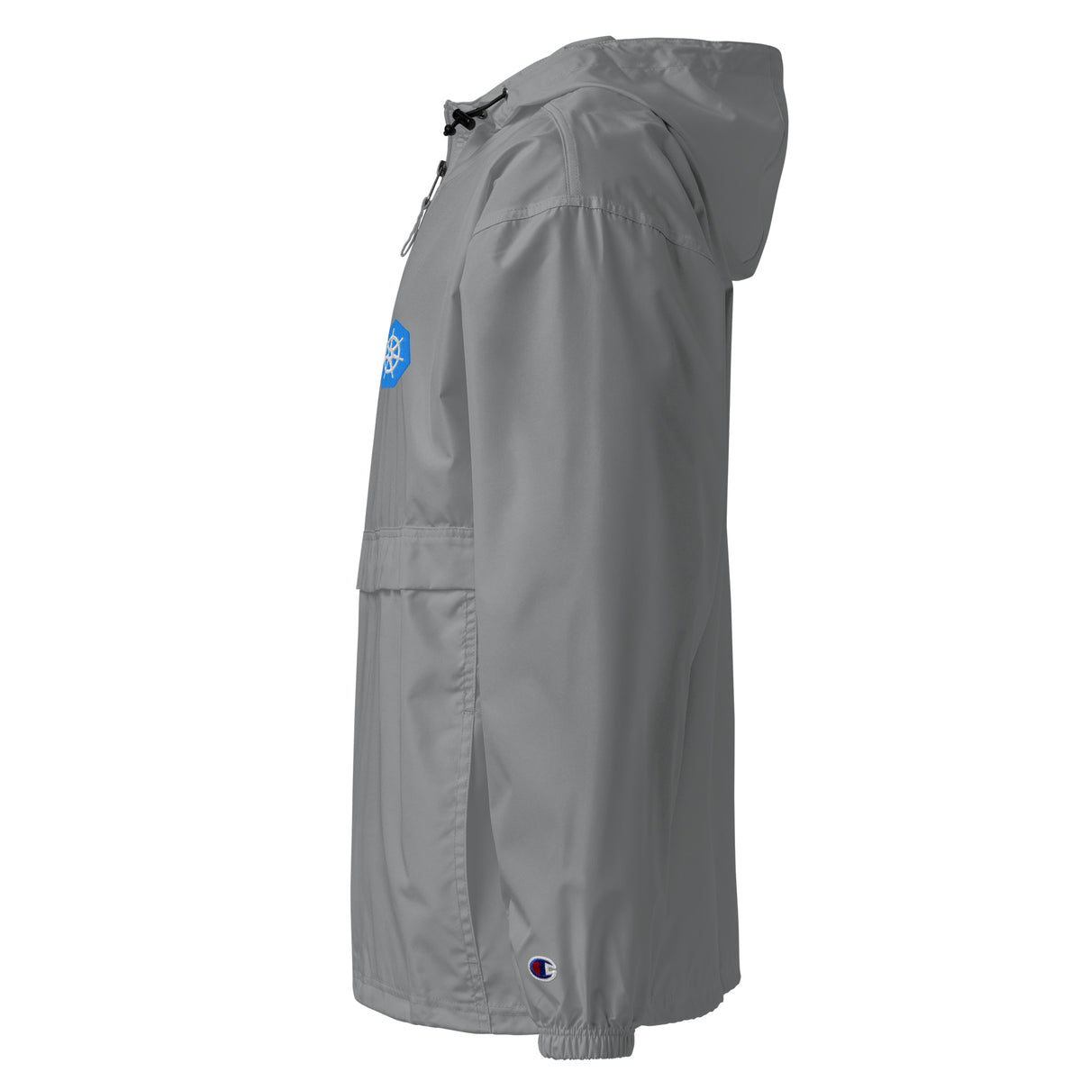 Kubernetes Logo - Embroidered Champion Packable Jacket