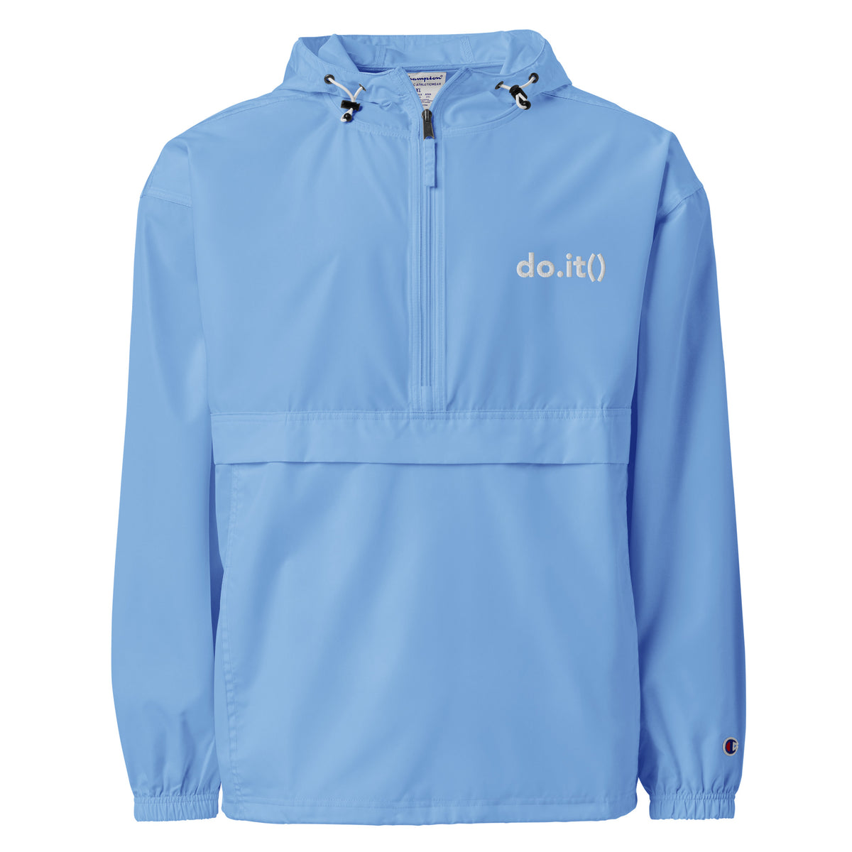 do.it() Logo - Embroidered Champion Packable Jacket