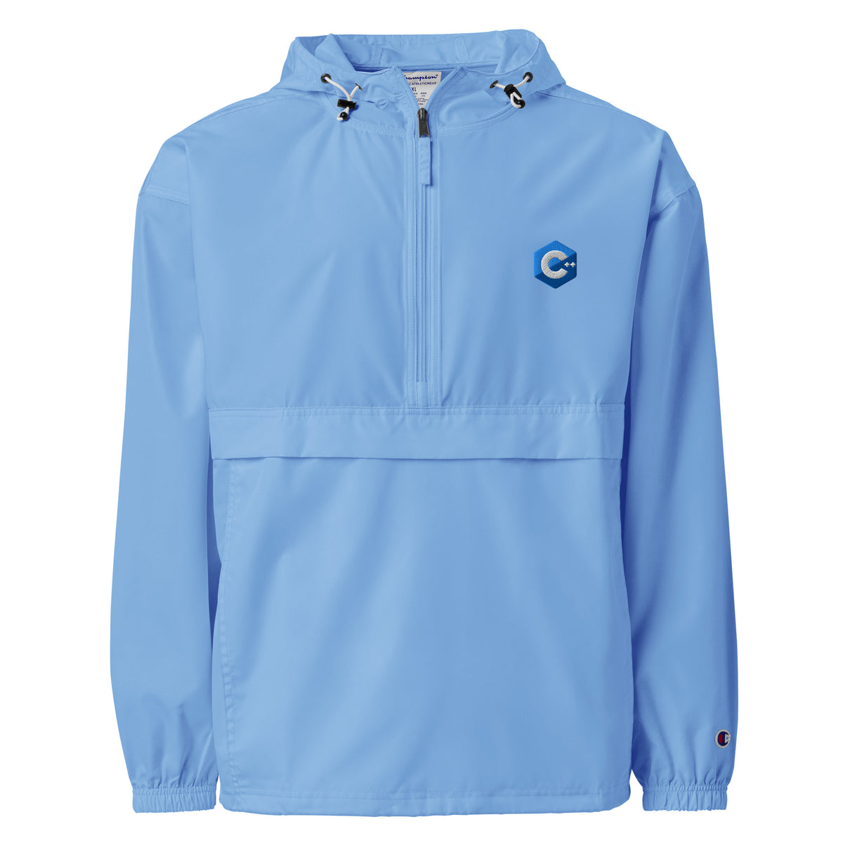 C++ Logo - Embroidered Champion Packable Jacket