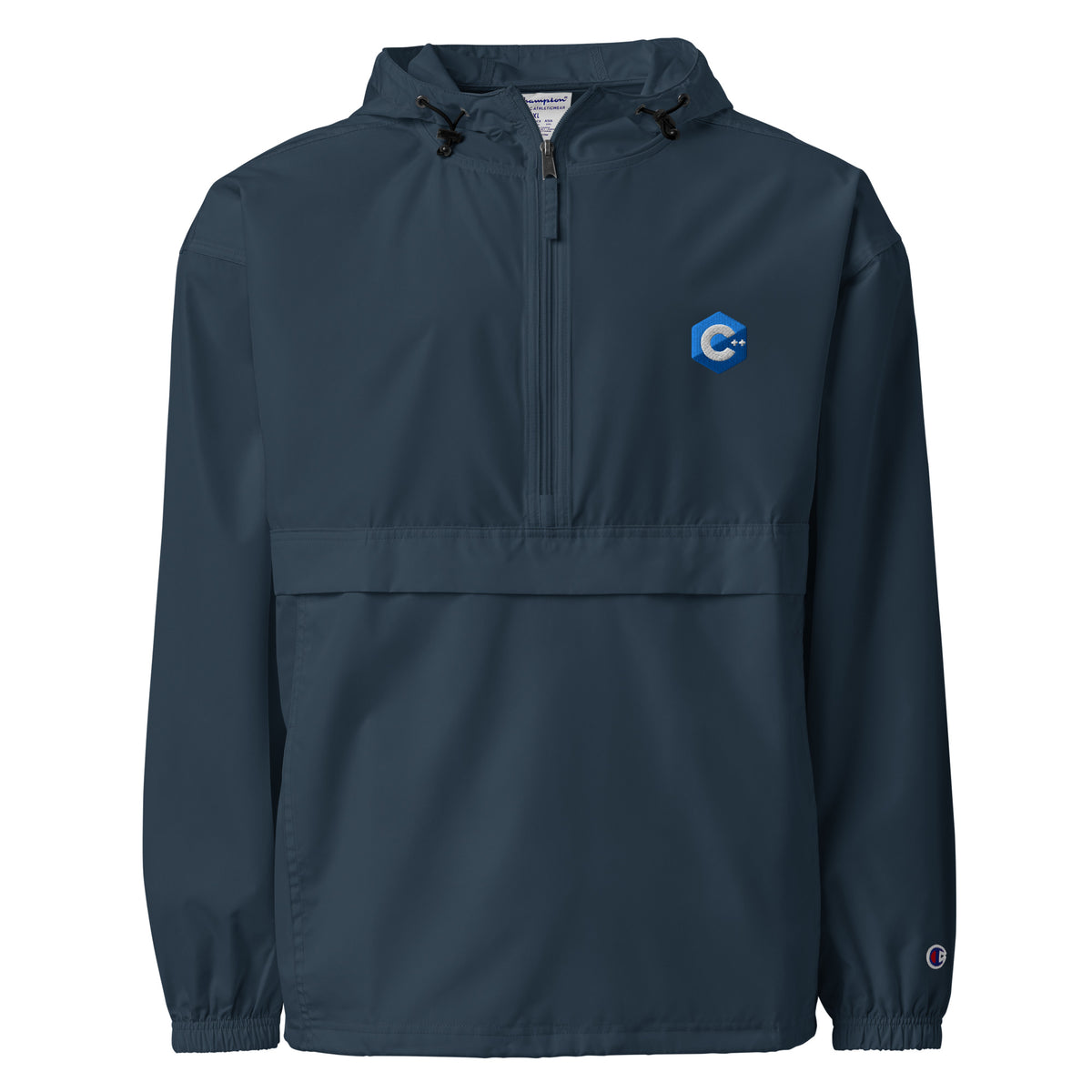 C++ Logo - Embroidered Champion Packable Jacket