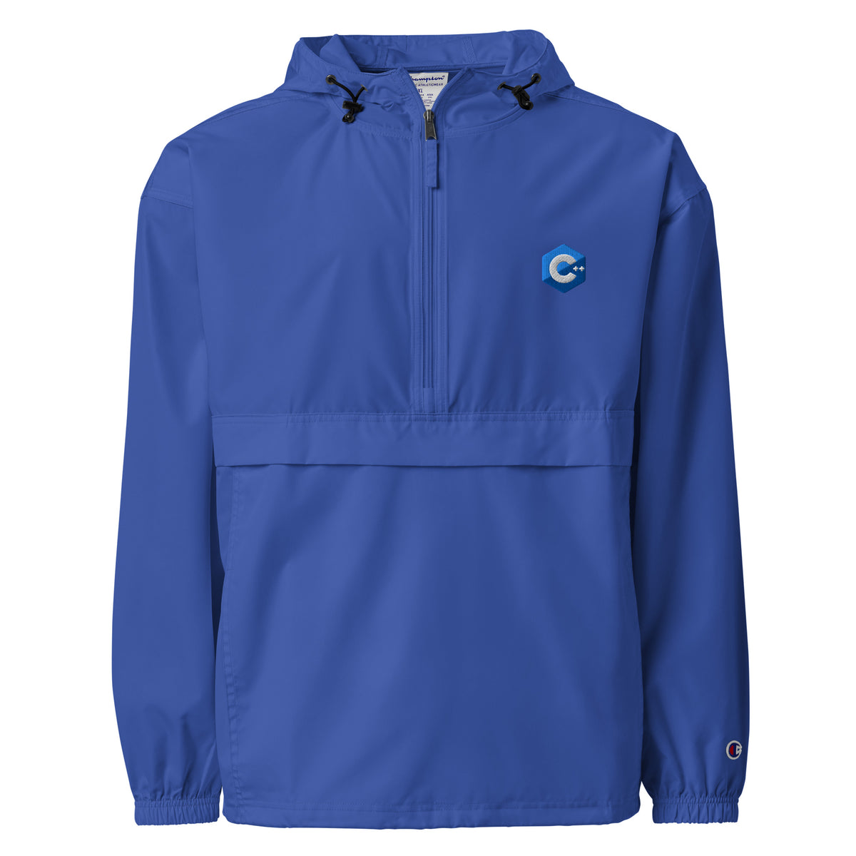 C++ Logo - Embroidered Champion Packable Jacket