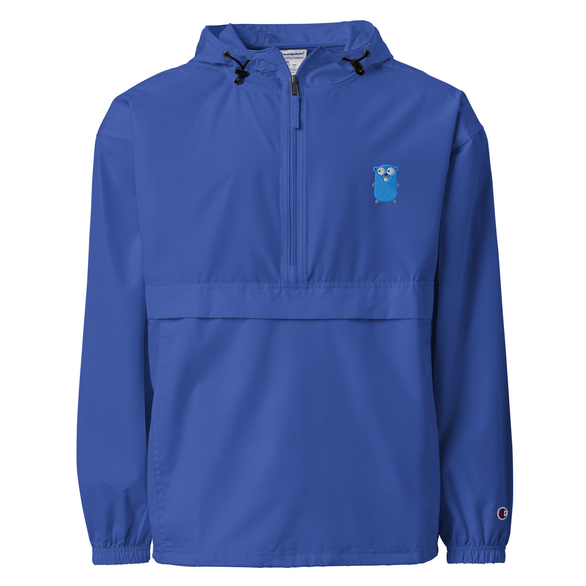 Golang Logo - Embroidered Champion Packable Jacket