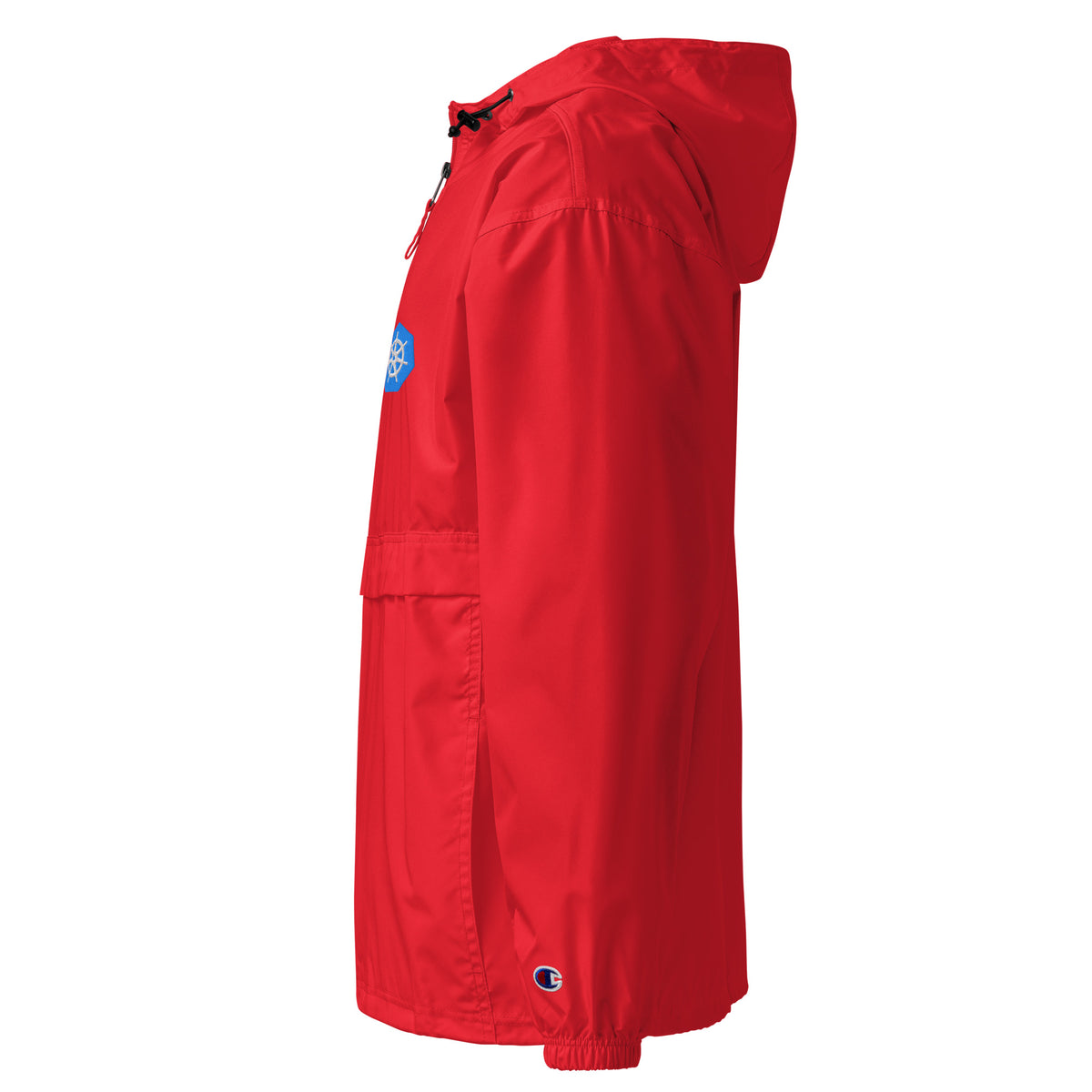 Kubernetes Logo - Embroidered Champion Packable Jacket