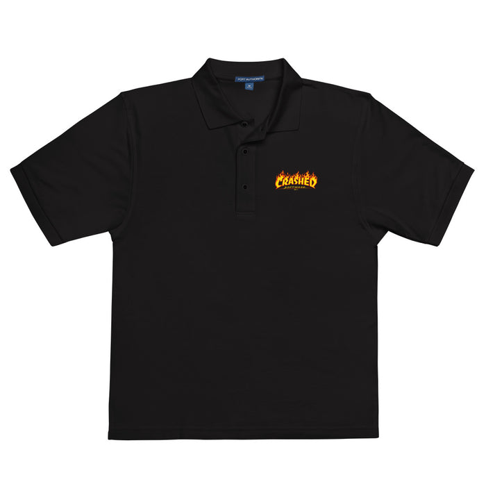 Crashed Software  - Men's Premium Polo