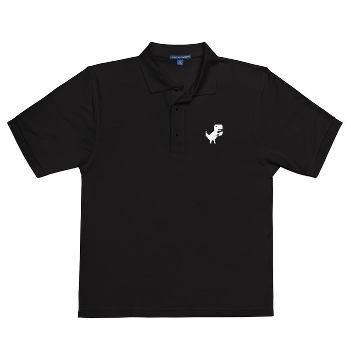Google Dino - Men's Premium Polo
