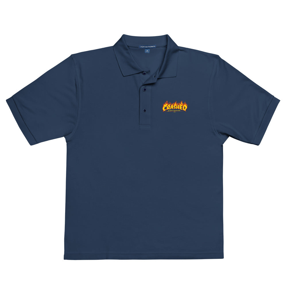 Crashed Software  - Men's Premium Polo