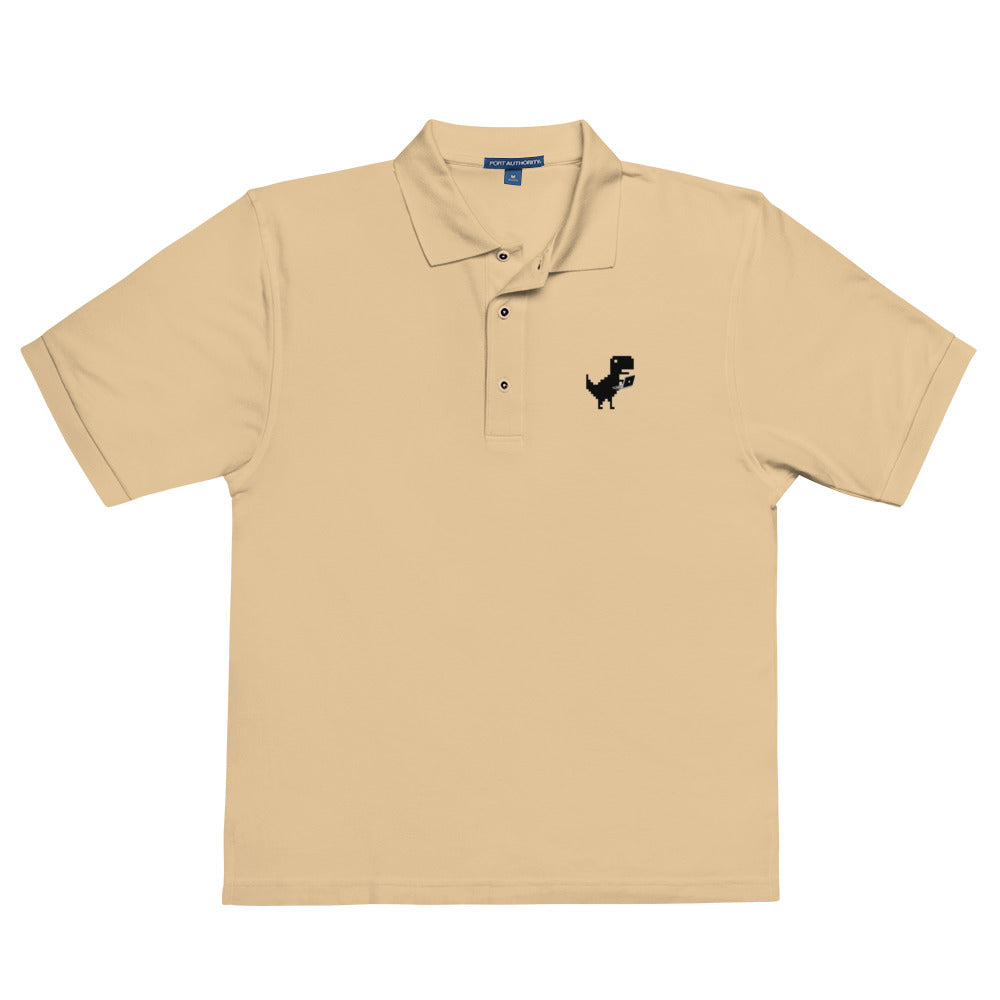 Google Dino - Men's Premium Polo