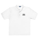 Hello World - Men's Premium Polo