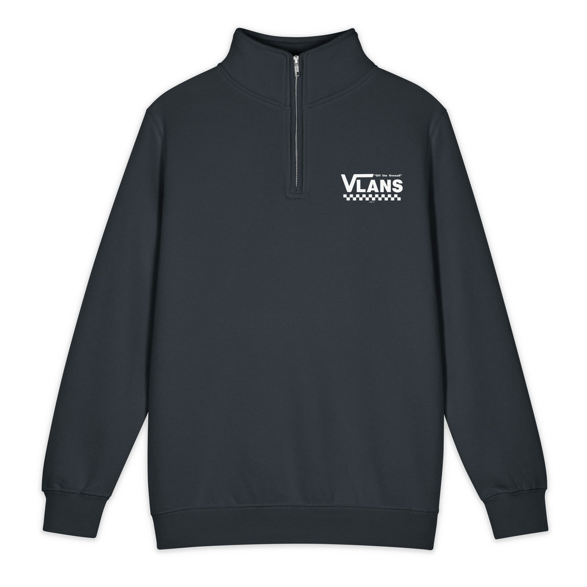 VLANS – Off the Firewall II  - Lane Seven LS14014 Premium 1/4 Zip Sweatshirt