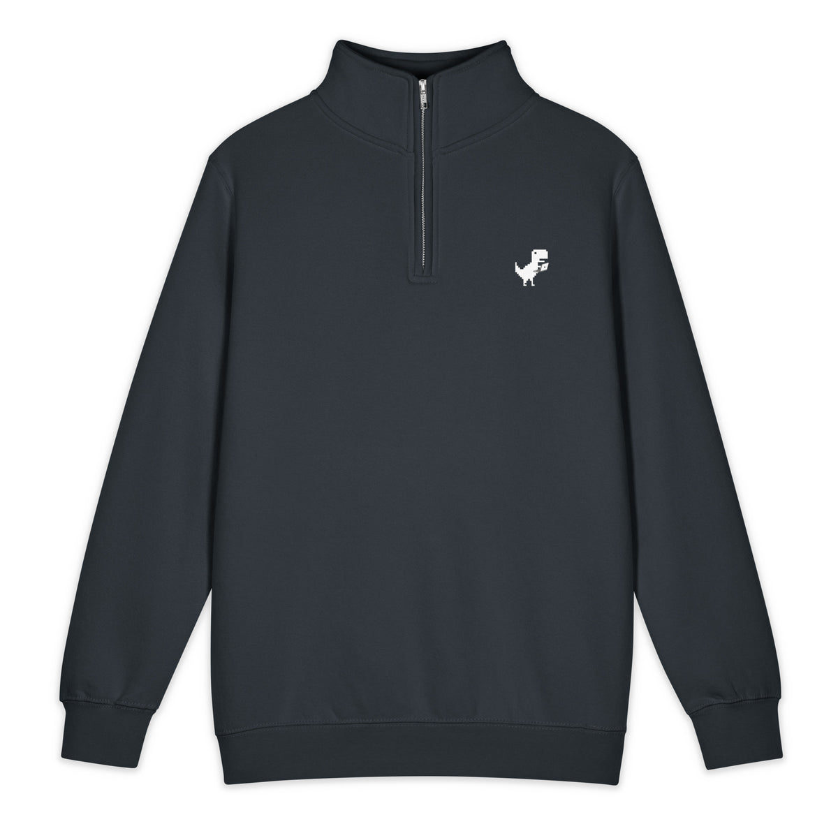 Google Dino - Lane Seven LS14014 Premium 1/4 Zip Sweatshirt