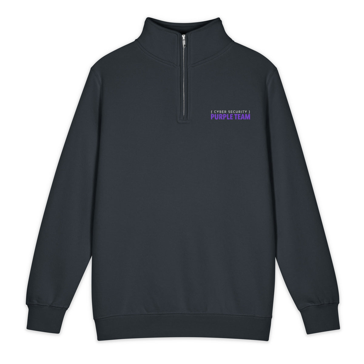 Cyber Security Purple Team - Lane Seven LS14014 Premium 1/4 Zip Sweatshirt