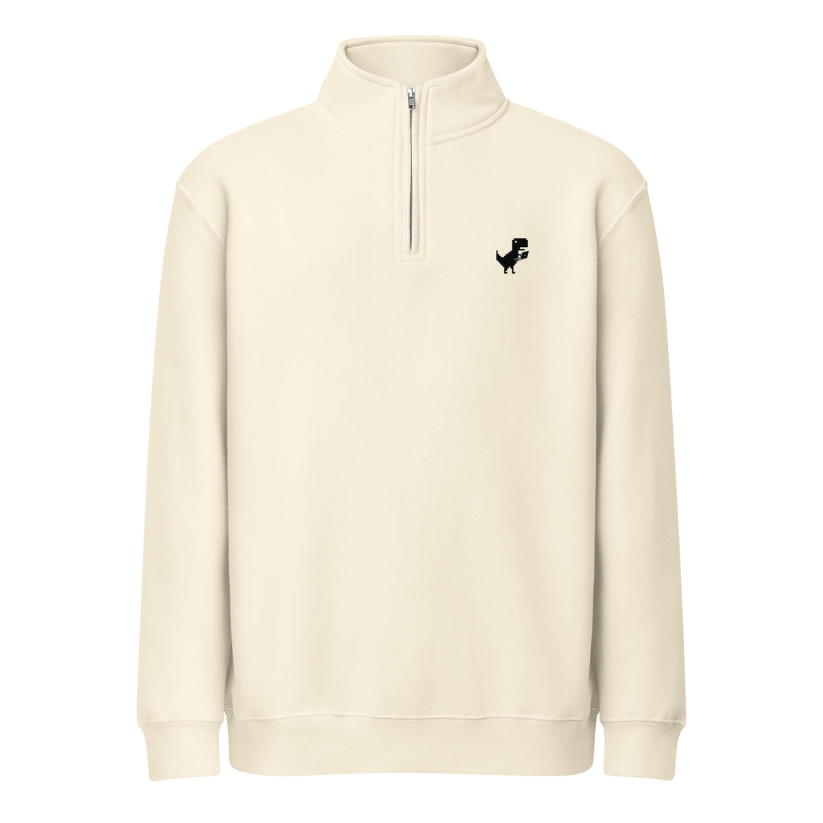 Google Dino - Lane Seven LS14014 Premium 1/4 Zip Sweatshirt