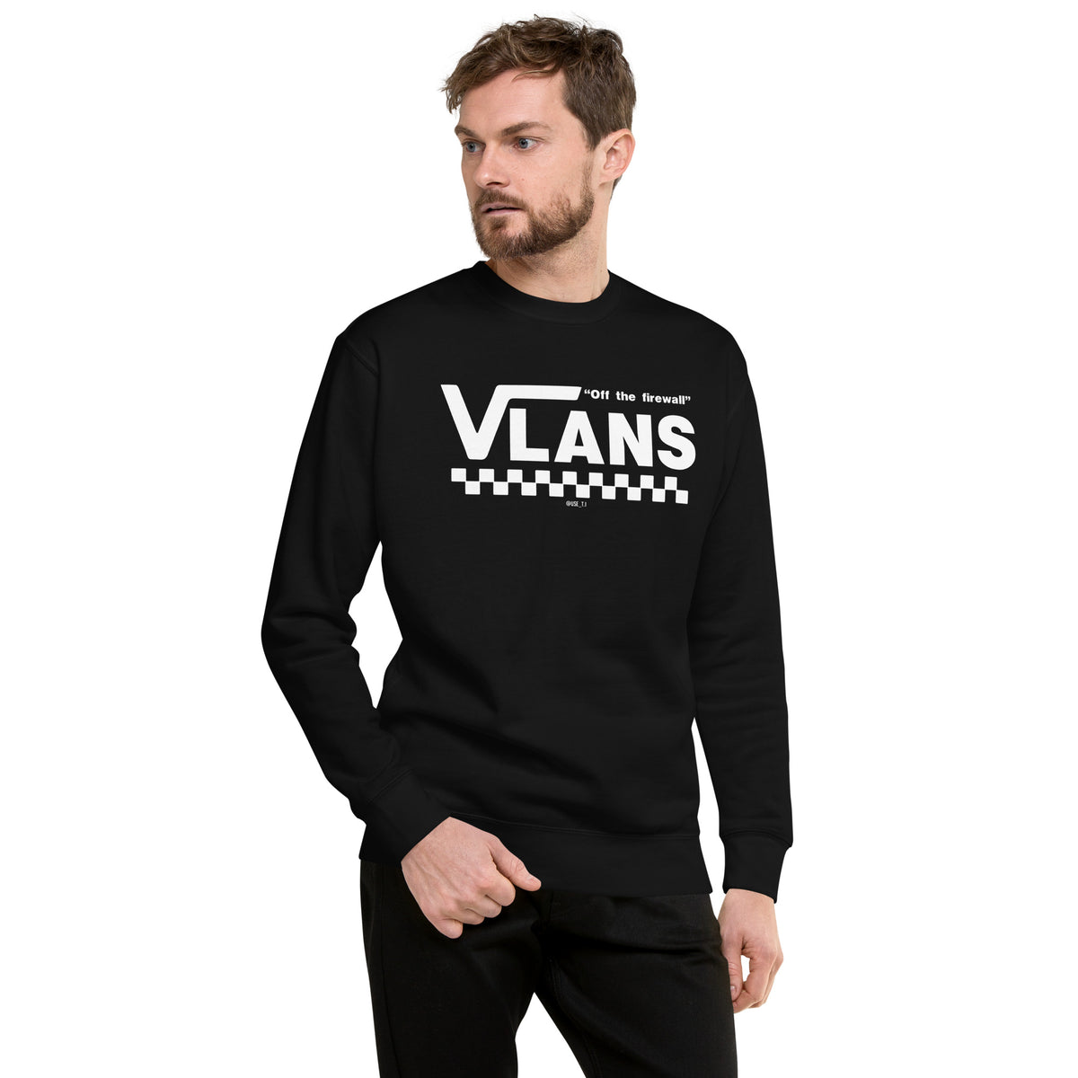 VLANs - Off the Firewall - Unisex Premium Sweatshirt