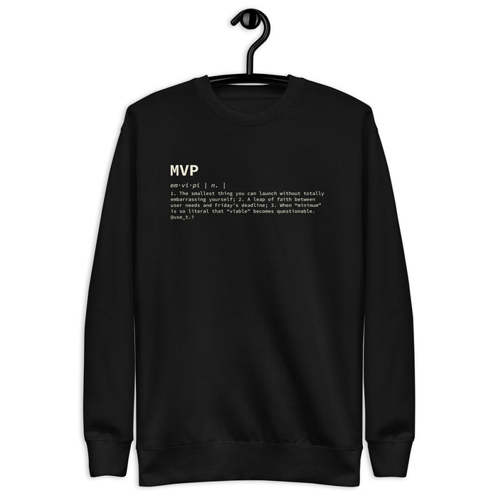 MVP Definition - Unisex Premium Sweatshirt