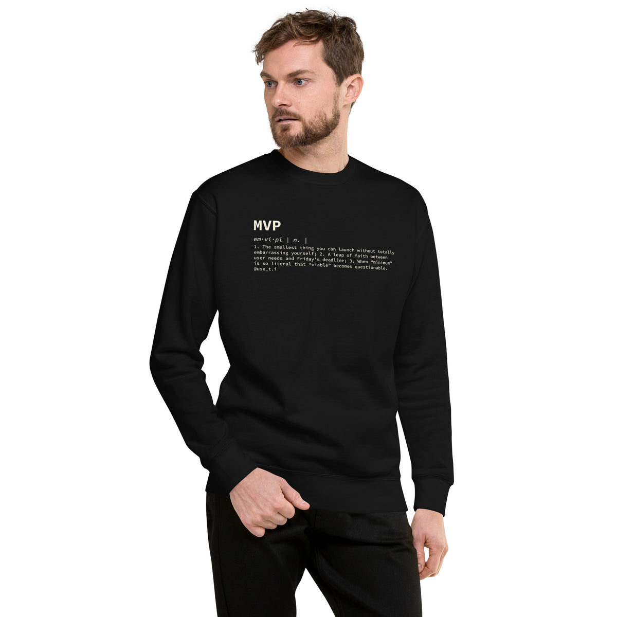MVP Definition - Unisex Premium Sweatshirt