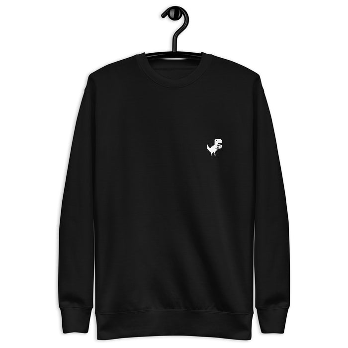 Offline Dino Developer - Unisex Premium Sweatshirt