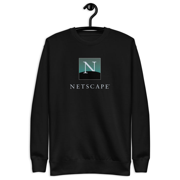 Netscape Navigator Classic Logo - Unisex Premium Sweatshirt