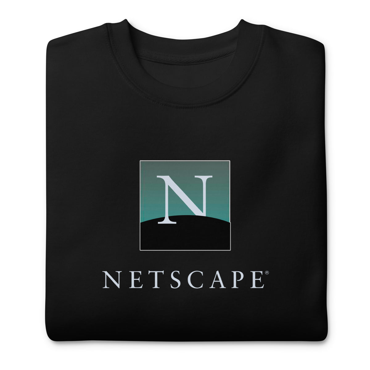 Netscape Navigator Classic Logo - Unisex Premium Sweatshirt