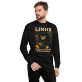 Linux Cyber Security Programmer - Unisex Premium Sweatshirt