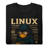 Linux Cyber Security Programmer - Unisex Premium Sweatshirt