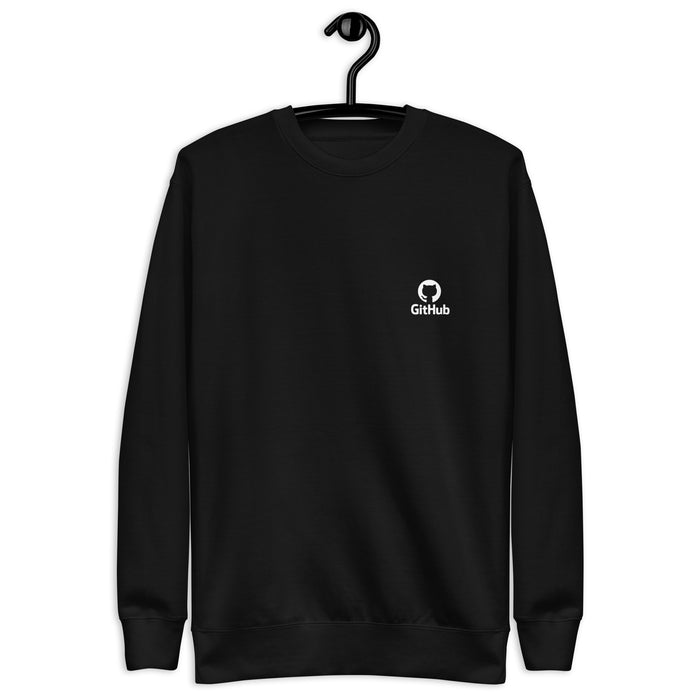 GitHub Classic Logo - Unisex Premium Sweatshirt