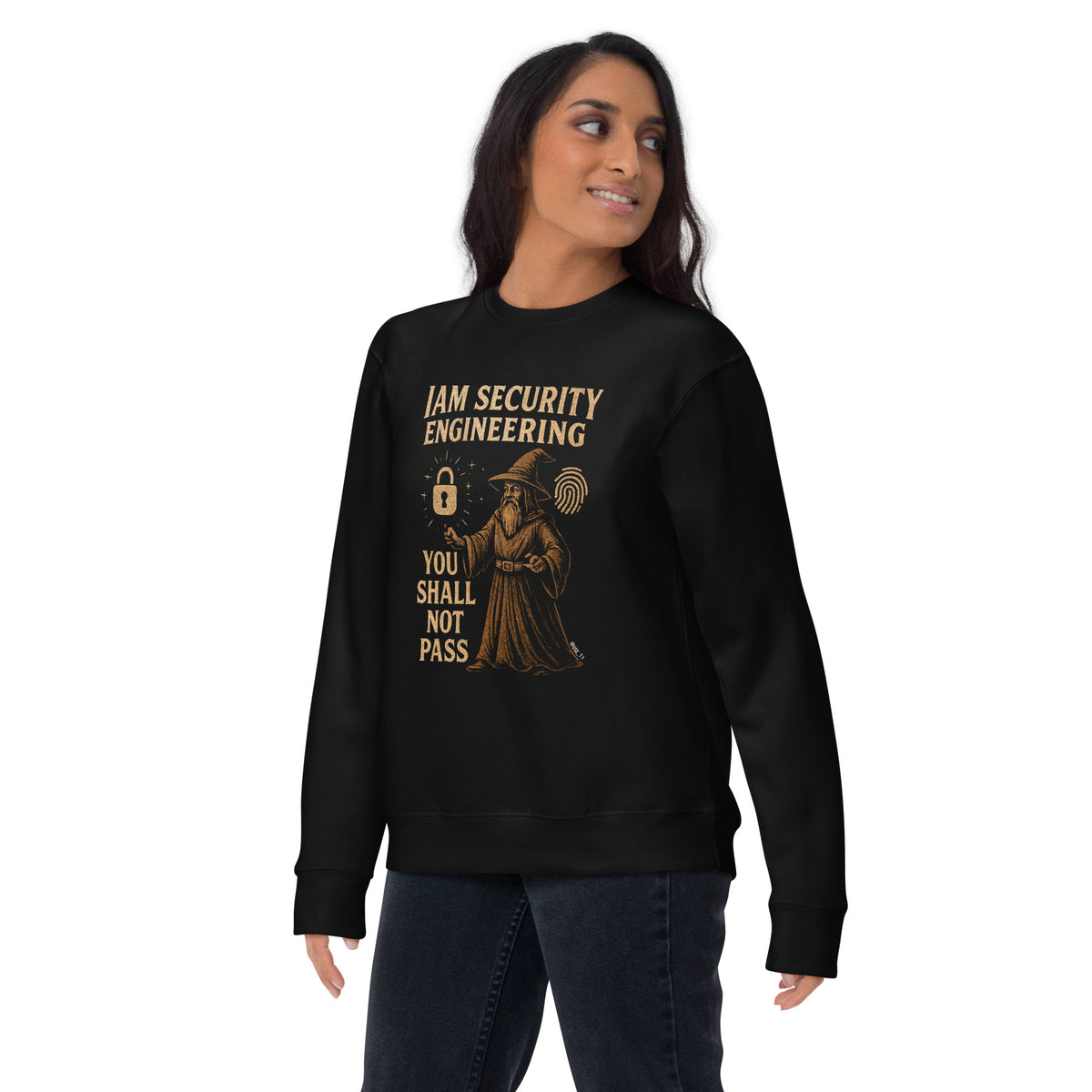IAM Security Engineering - You Shall Not Pass - Unisex Premium Sweatshirt