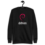 Linux Debian Classic Logo - Unisex Premium Sweatshirt