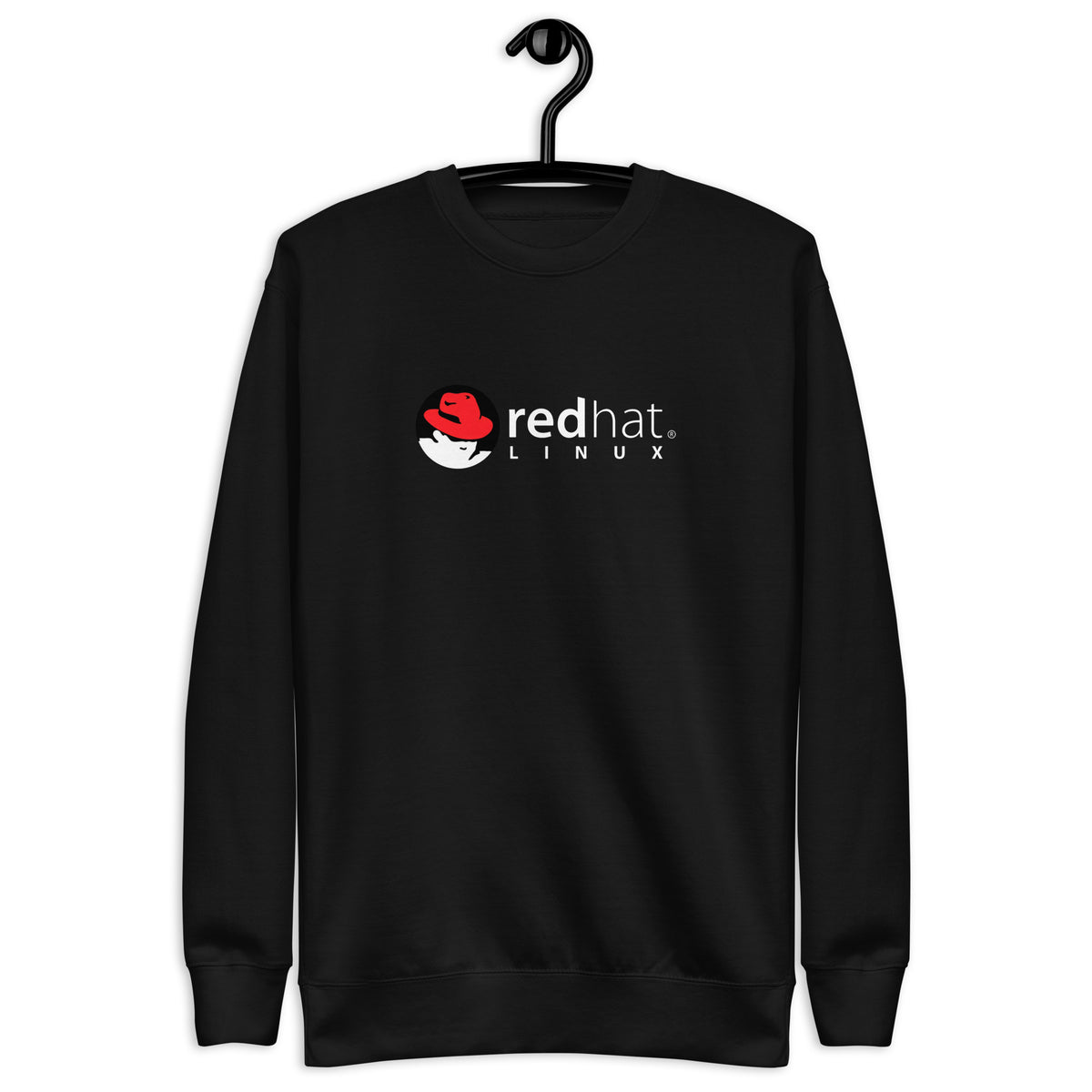 Linux Red Hat Classic Logo - Unisex Premium Sweatshirt