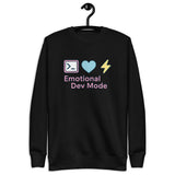 Emotional Dev Mode - Unisex Premium Sweatshirt